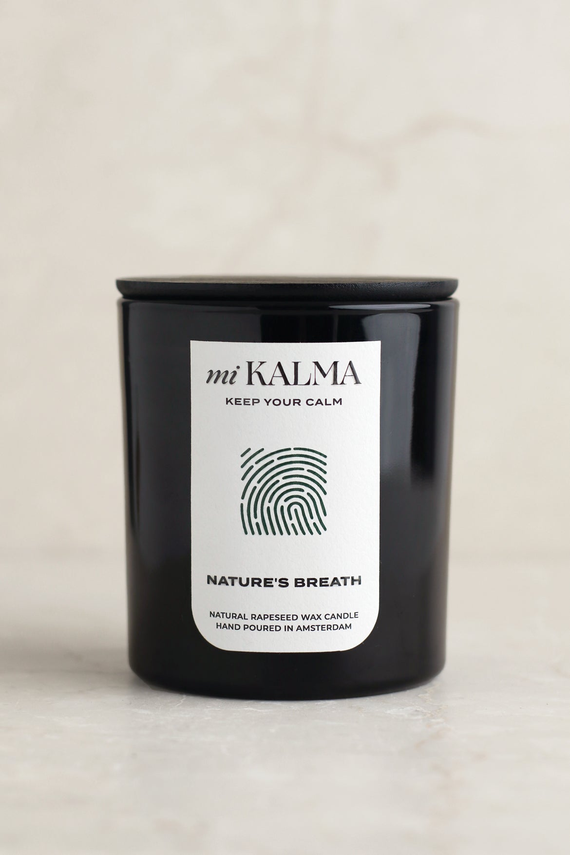 NATURE’S BREATH scented candle