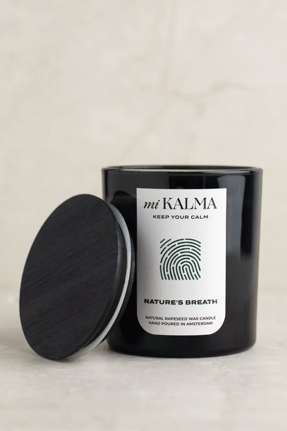 NATURE’S BREATH scented candle