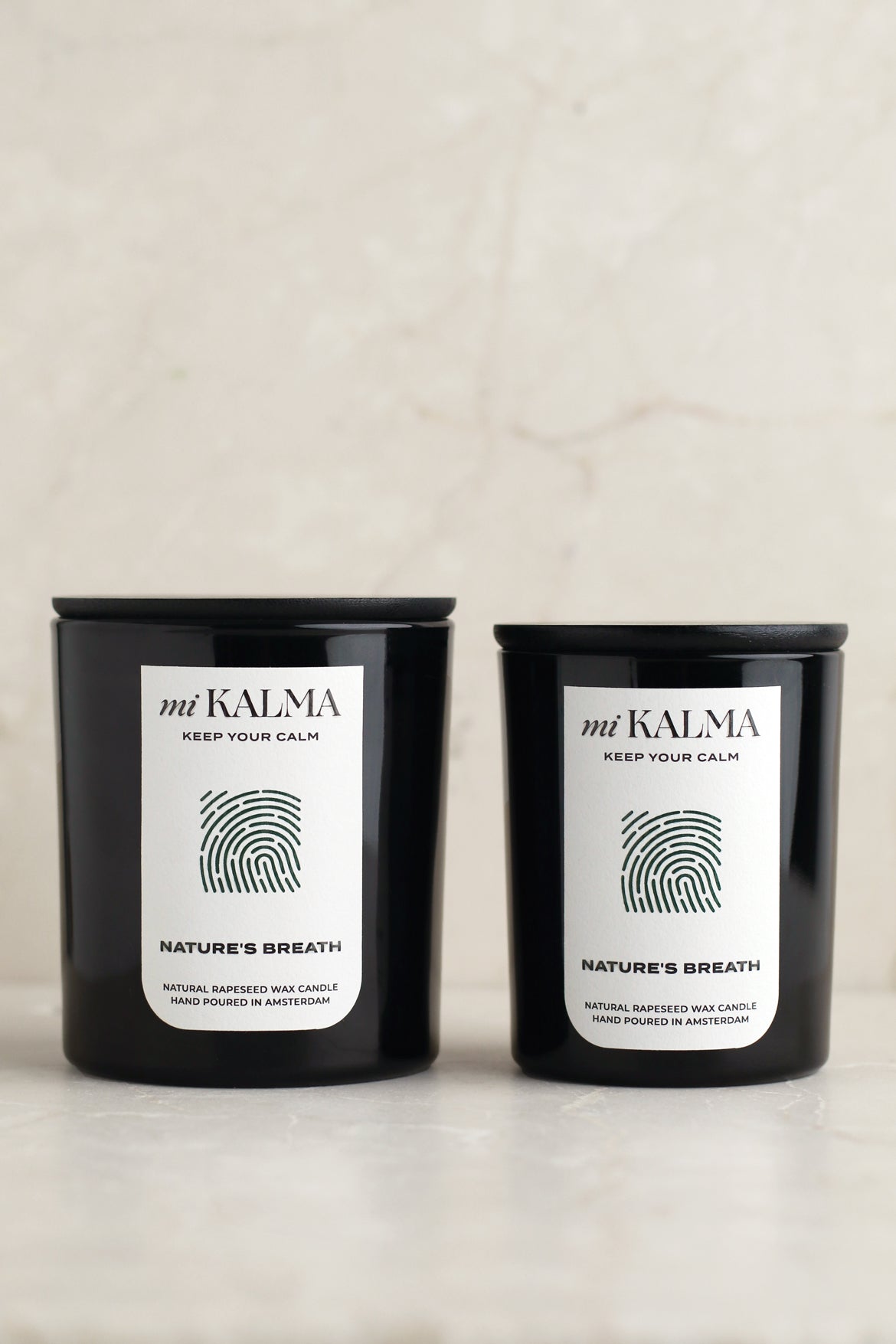 NATURE’S BREATH scented candle