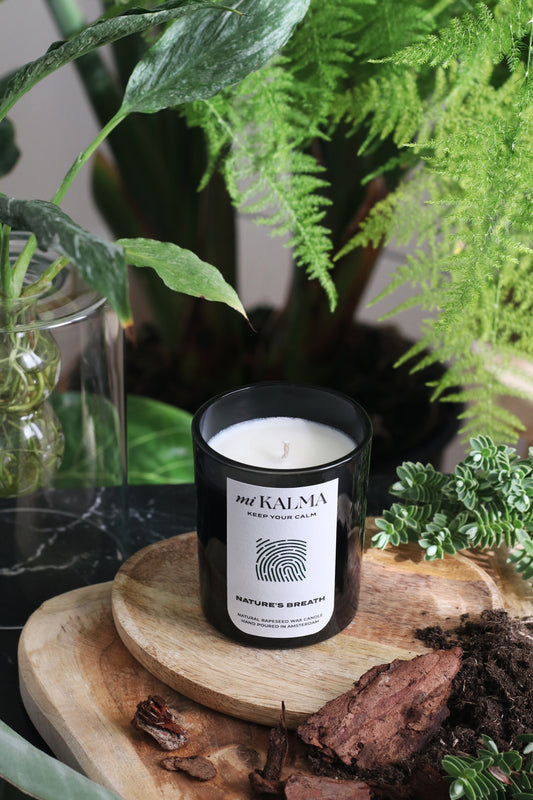 NATURE’S BREATH scented candle
